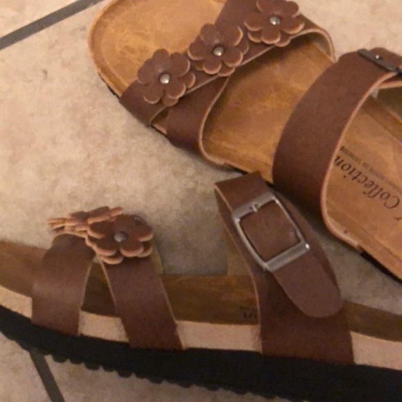 Brand new, brown sandals size 7 - Picture 2 of 4